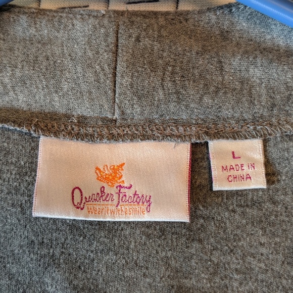 Long sleeved grey sequin tunic set - Picture 4 of 5